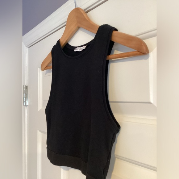 Zara Cropped Tank Top M - Picture 2 of 8
